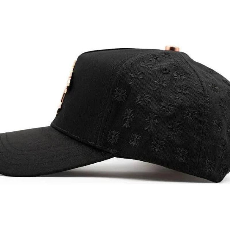 Barbas Hats Chrome Rose Gold
