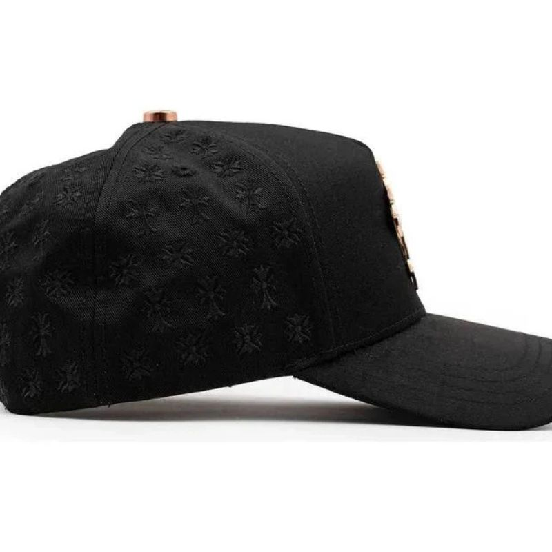 Barbas Hats Chrome Rose Gold