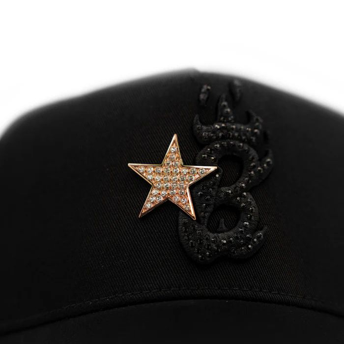 Barbas Hats B Star Rose Gold